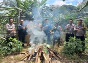 Polsek Tumbang Titi Bubarkan Lokasi Judi Sabung Ayam di Kecamatan Pemahan