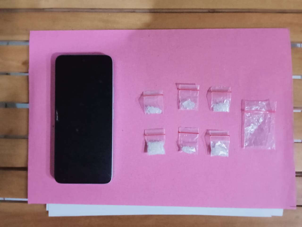 Polsek Manis Mata Bongkar Peredaran Sabu