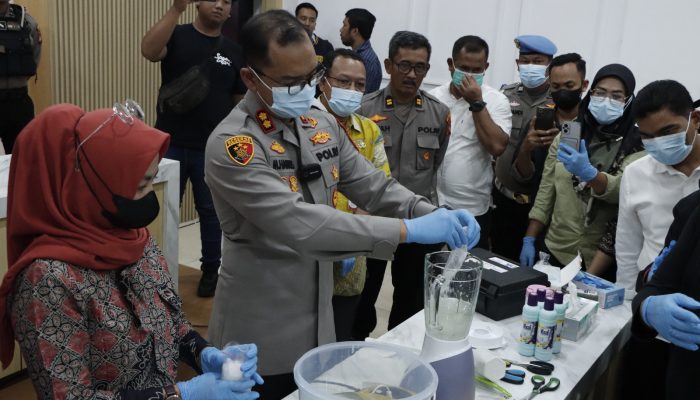 Polres Ketapang Gelar Konferensi Pers Penanganan Kasus Pidana Umum Dan Narkotika Serta Pemusnahan Barang Bukti