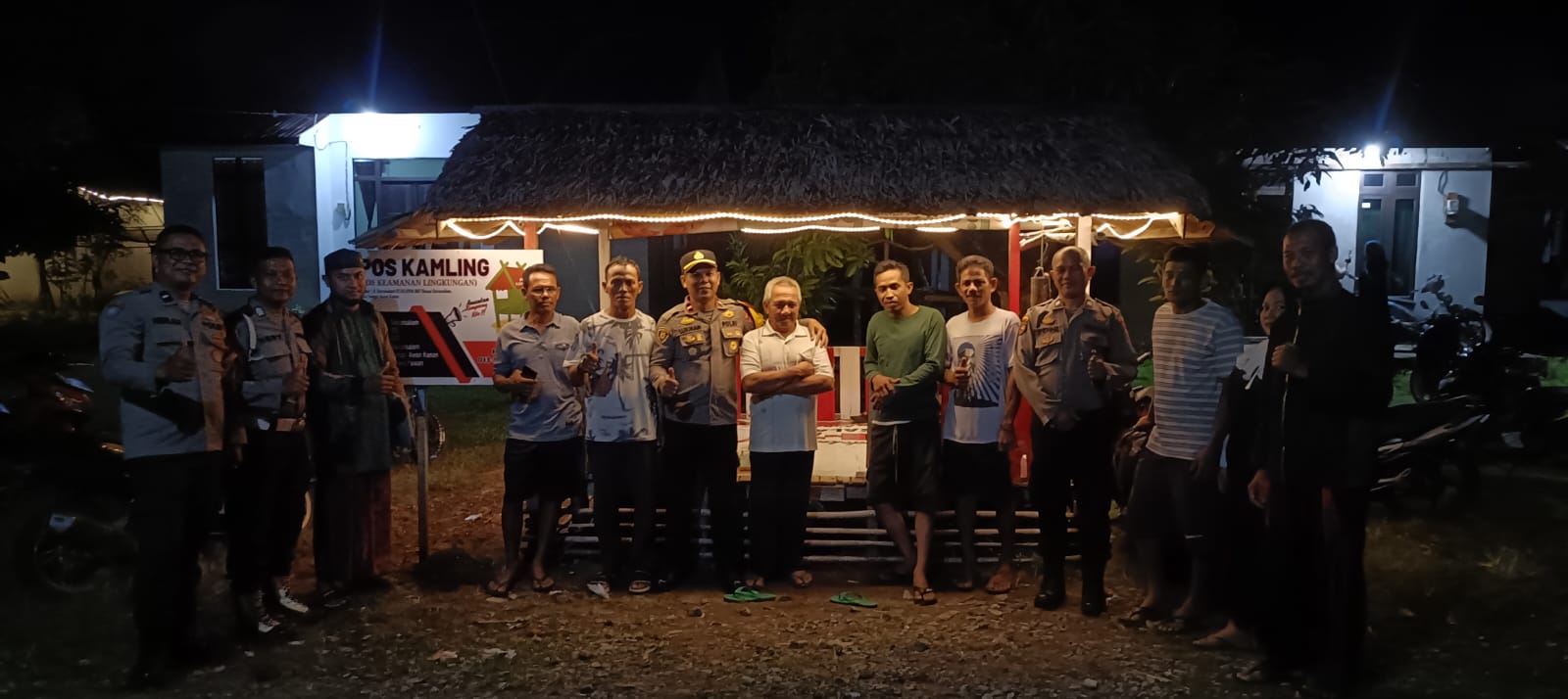 Patroli Blue Light Polsek Muara Pawan