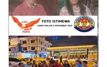 PWK dan GWI Gelar Ngopi Bareng, Pererat Silaturahmi Sesama Jurnalis Kalbar