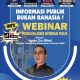 BPM Kalbar dan PWK Gelar Webinar Penguatan Akses Informasi Publik