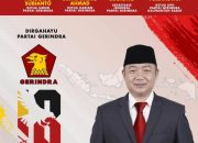 Alexander Wilyo, S.STP., M.Si Bupati Ketapang mengucapkan Dirgahayu ke-18 Partai Gerindra