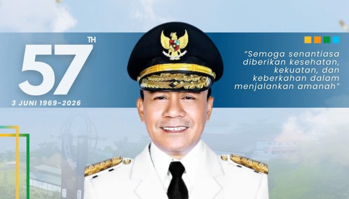 Pemerintah Kab. Ketapang Ucapan Selamat Kepada Wakil Gubernur Kalbar Krisantus Kurniawan Ulang Tahun ke-57