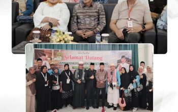Wabup Ketapang Sambut Kedatangan Jamaah Haji Asal Ketapang di Asrama Haji Batam