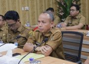 SEKDA KETAPANG HADIRI RAPAT KERJA GUBERNUR KALBAR MELALUI ZOOM MEETING
